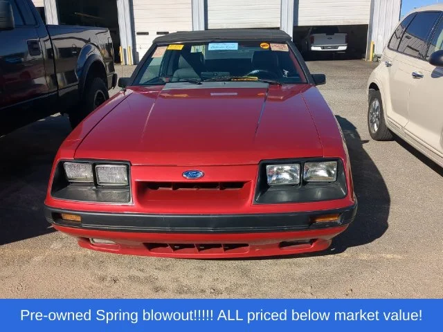 Used 1986 Red Ford GT image 6