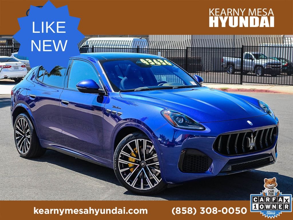 Used 2023 Blue Maserati Modena image 1