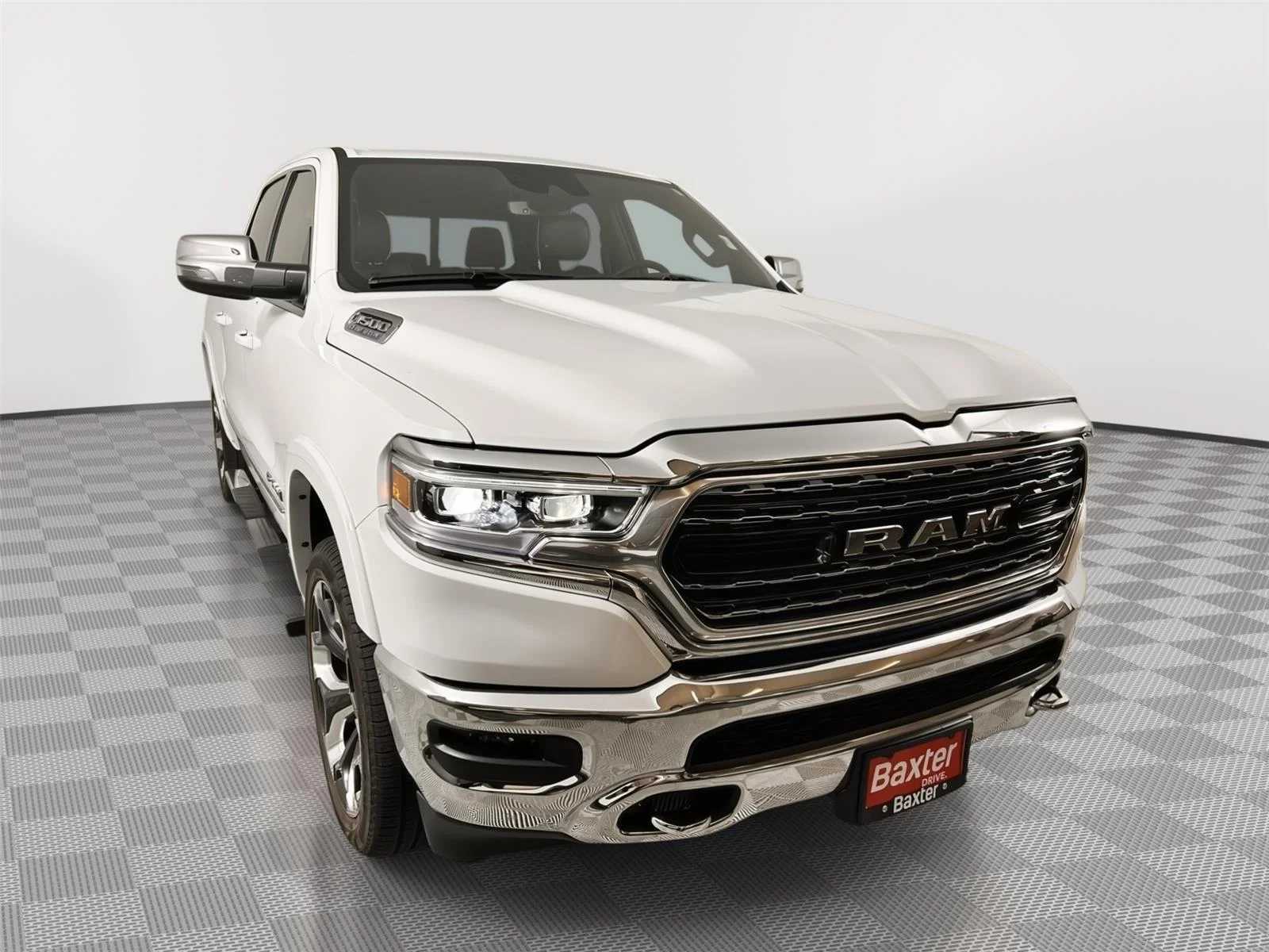 Used 2023 Bright White Clearcoat Ram Limited image 1