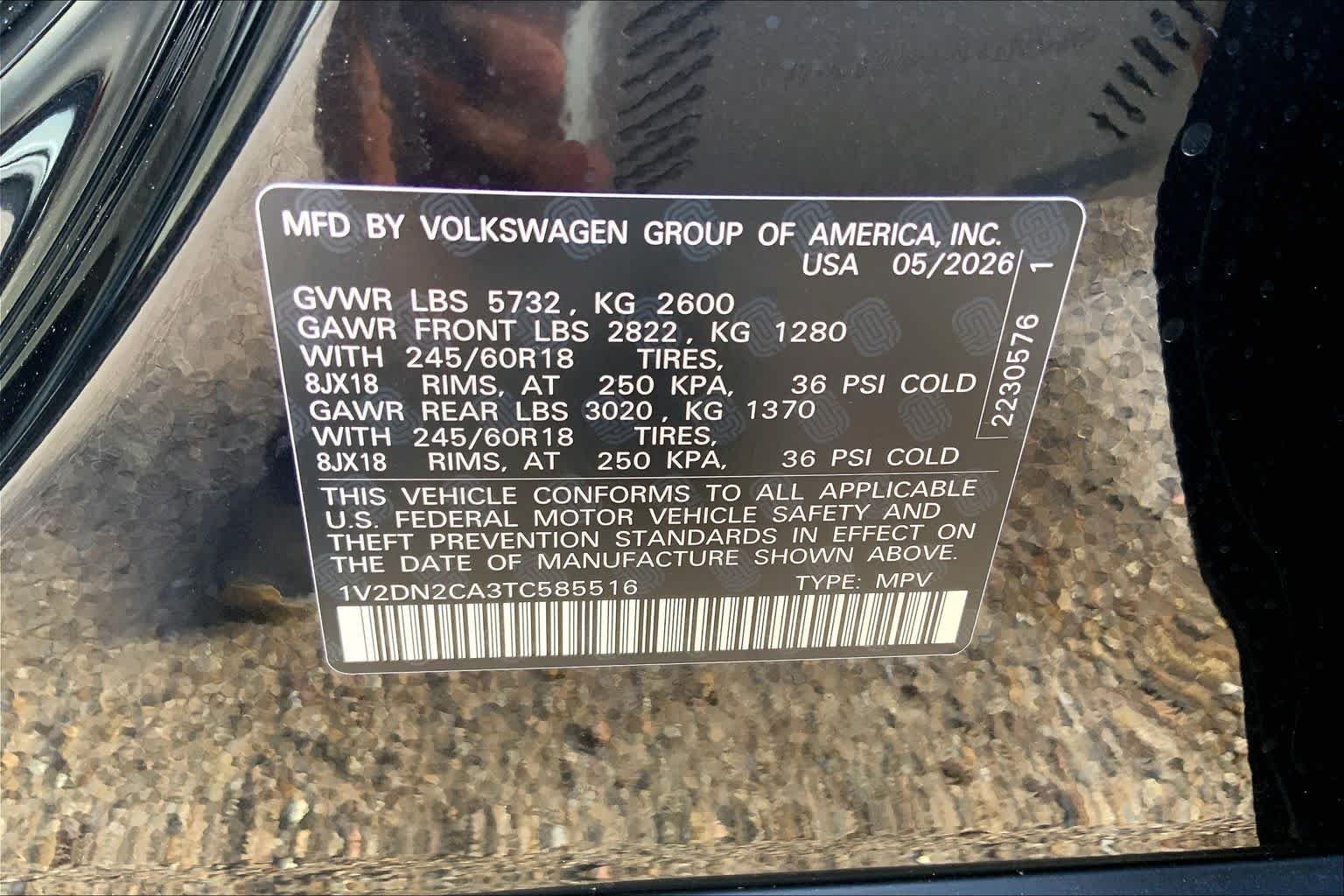 New 2026 Deep Black Pearl Volkswagen 2.0T SE image 21