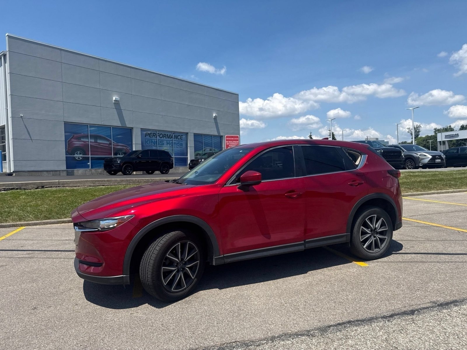 Used 2018 Soul Red Crystal Metallic Mazda Touring image 9
