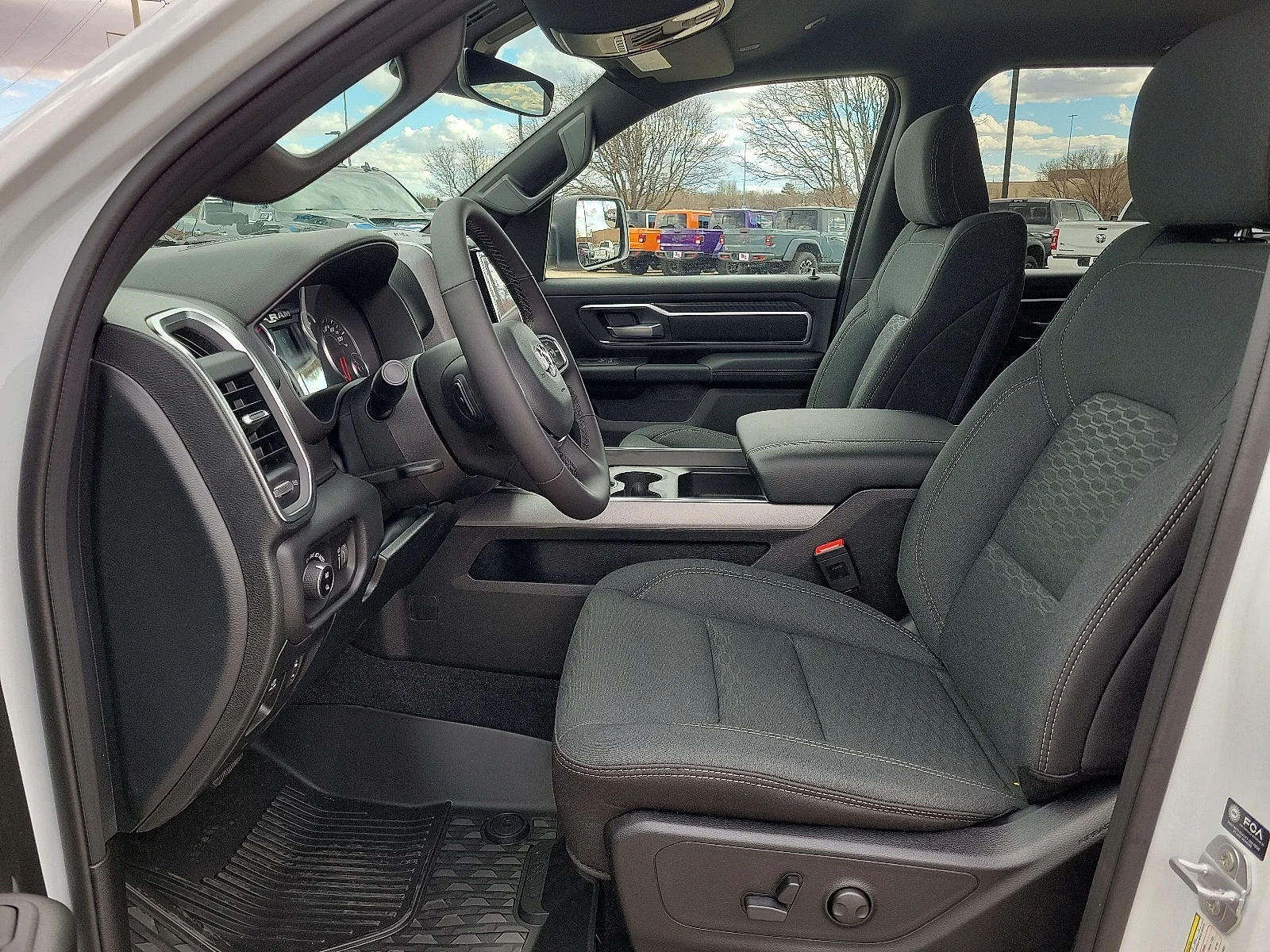 New 2026 PW7 Bright Whit Ram LONE STAR CREW CAB 4X4 5