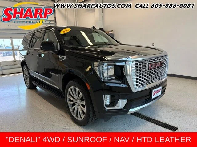 Used 2022 Black GMC Denali image 1