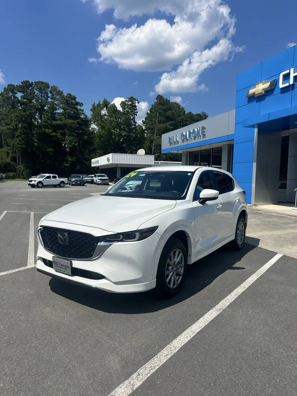 Used 2024 Rhodium White Metallic Mazda 2.5 S Select AWD 4dr SUV image 1