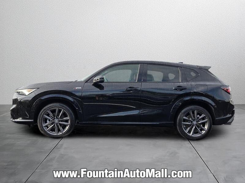Certified Used 2025 Crystal Black Pearl Acura FWD A-SPEC image 2