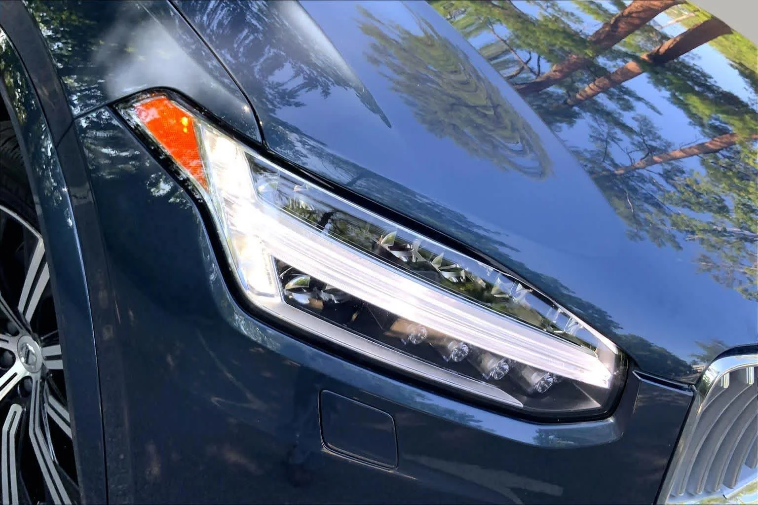 Used 2024 Denim Blue Metallic Volvo Core Bright Theme image 26