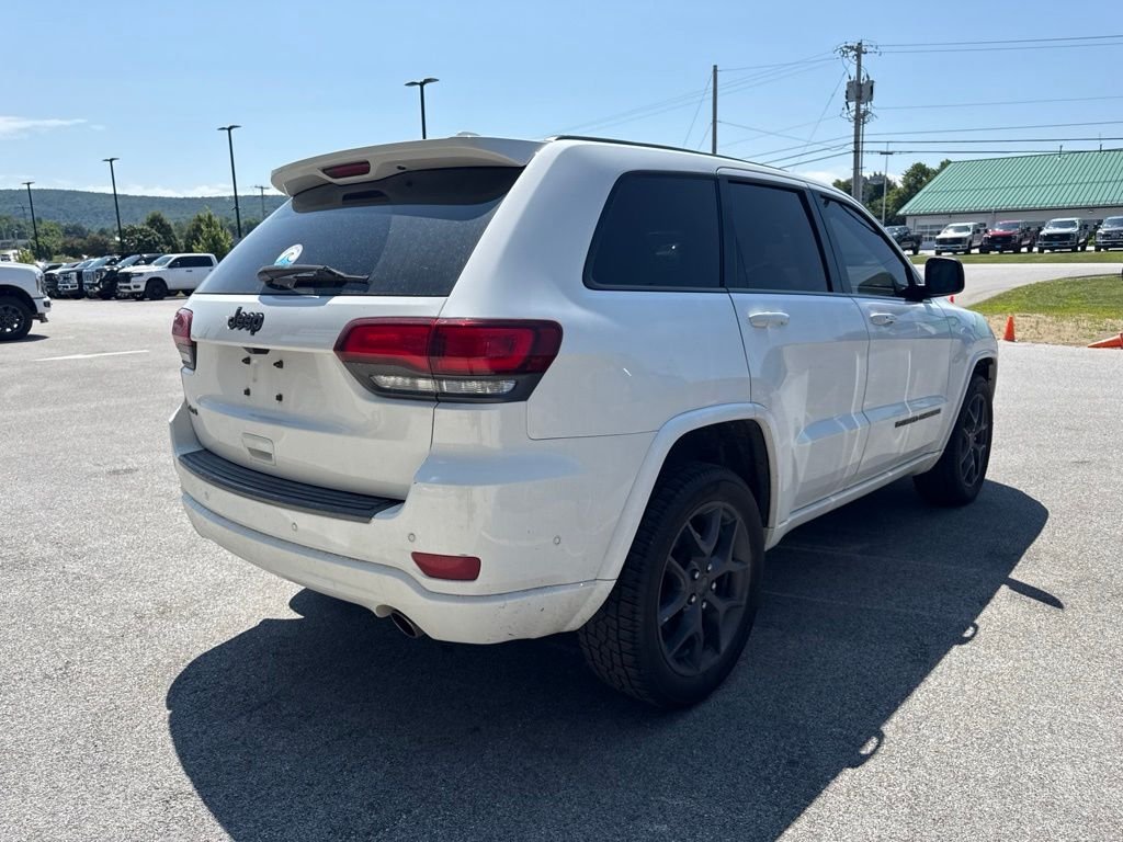Used 2021 Bright White Clearcoat Jeep Limited image 6