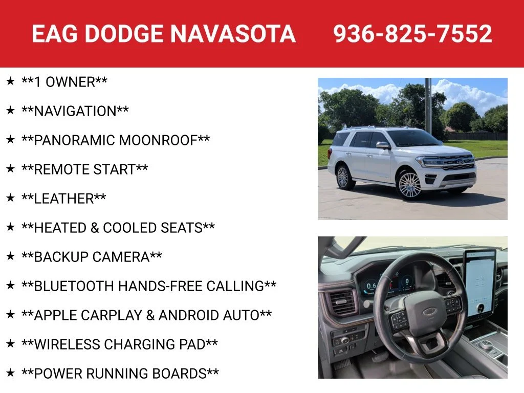Used 2022 White Ford Platinum image 4