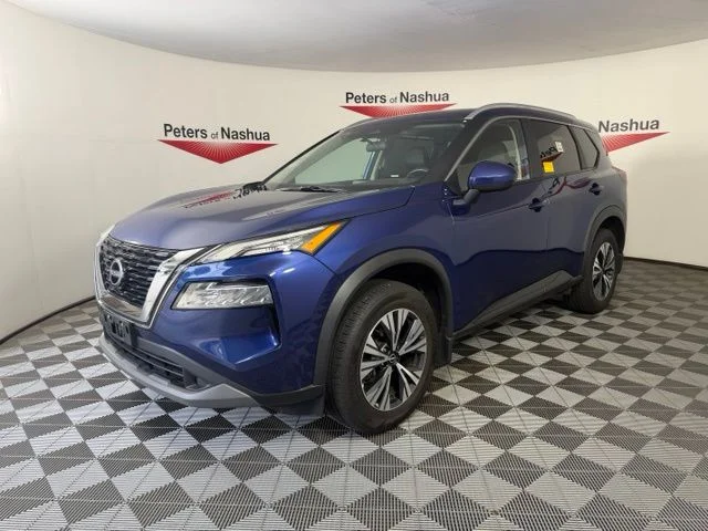 Used 2023 Blue Nissan SV image 2