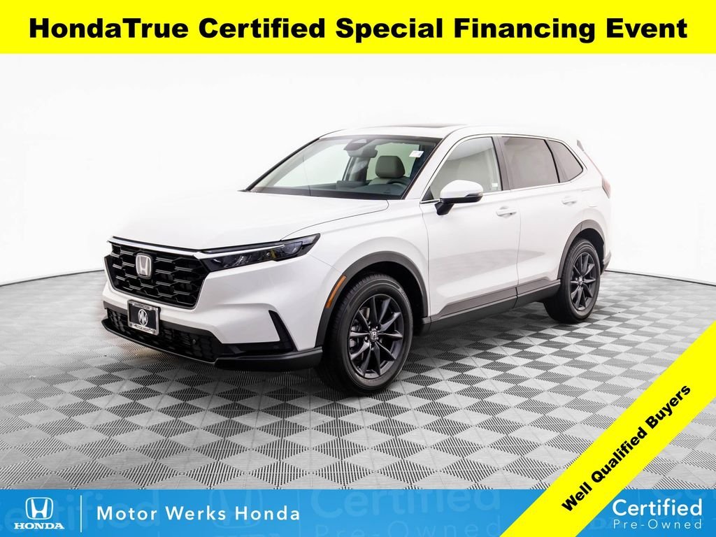 Certified Used 2026 Platinum White Pearl Honda AWD EX-L image 1