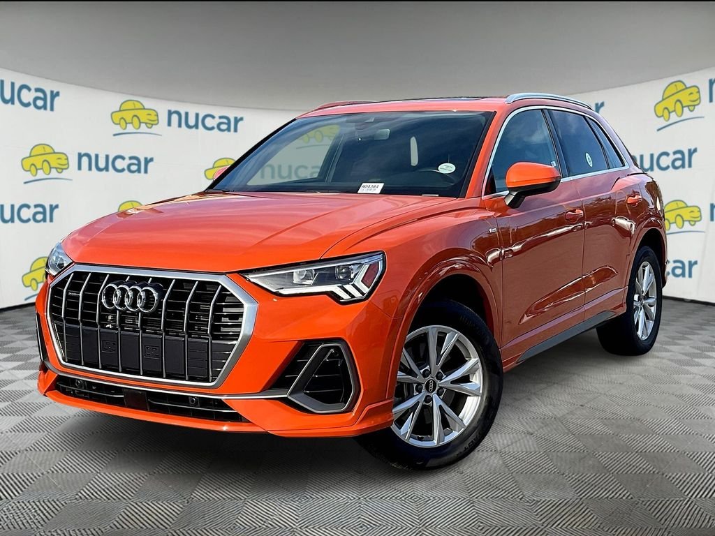 Used 2024 Orange Audi Premium image 3