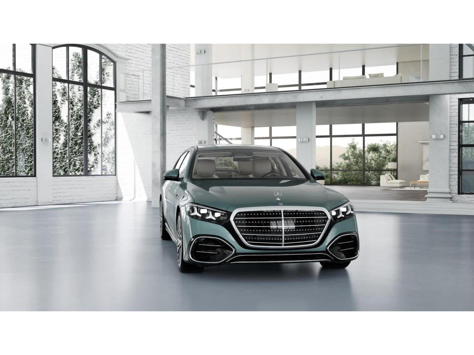 New 2027 Verde Silver Metallic Mercedes-Benz S 500 image 7