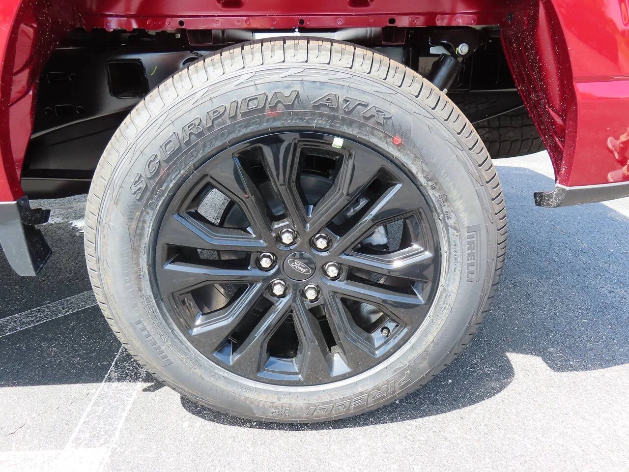 New 2026 Ruby Red Metallic Tinted Clearcoat Ford XLT 4x4 4dr SuperCrew 5.5 ft. SB image 13