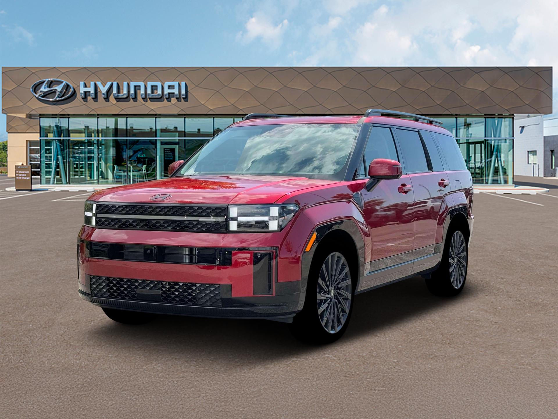 New 2026 Red Hyundai Calligraphy FWD image 1