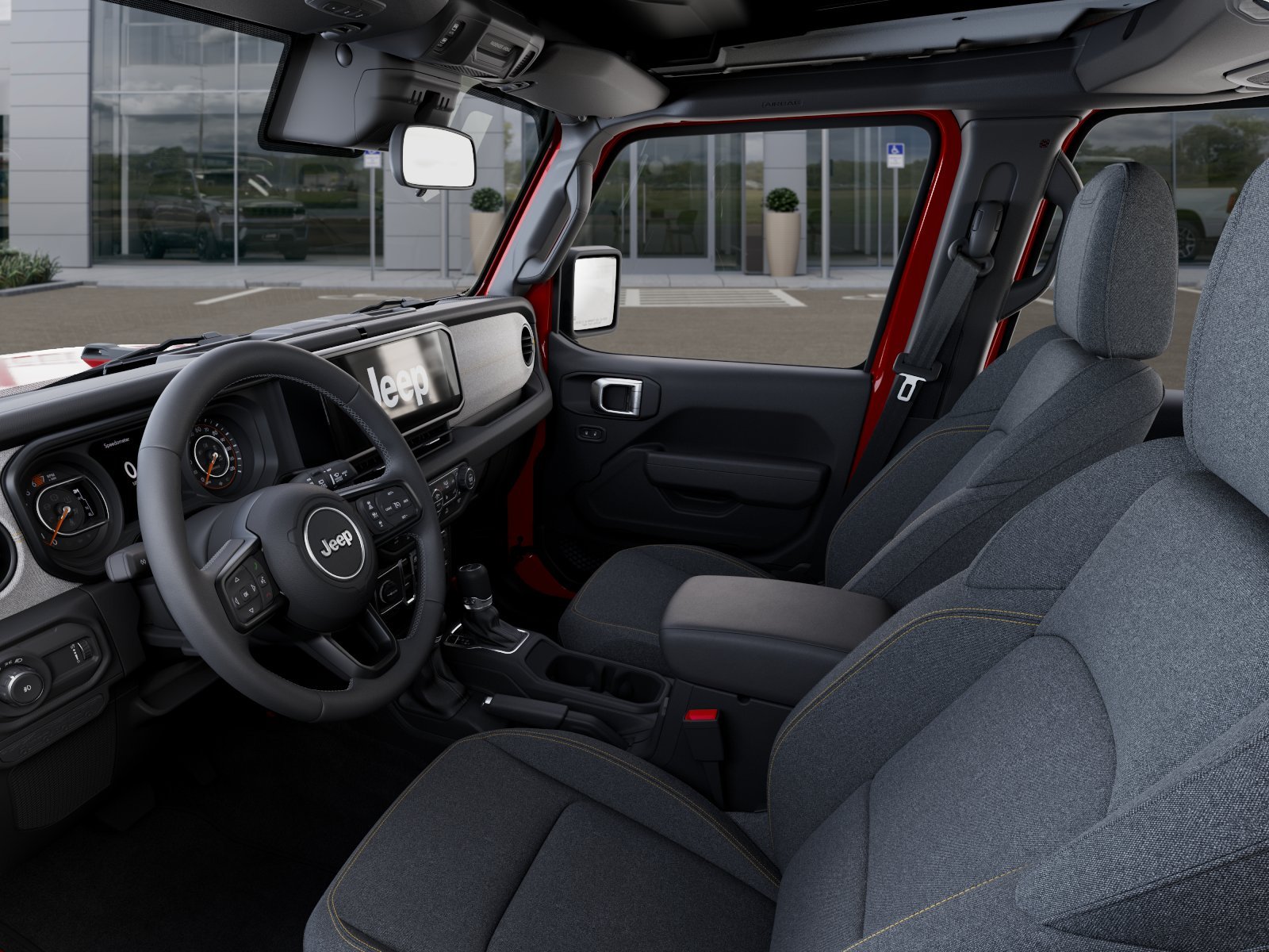 New 2026 Firecracker Red Clearcoat Jeep Sport S image 36