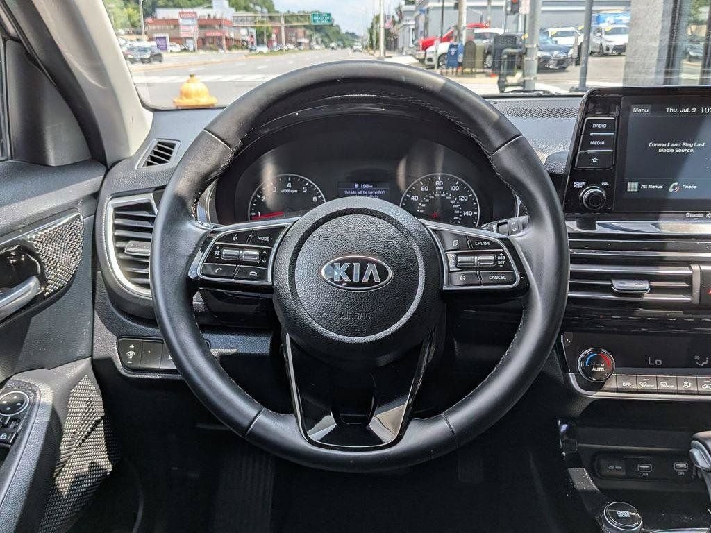 Used 2021 Blue Kia EX image 13