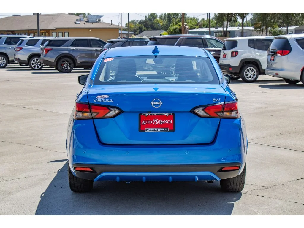 Used 2023 Electric Blue Metallic Nissan SV image 7