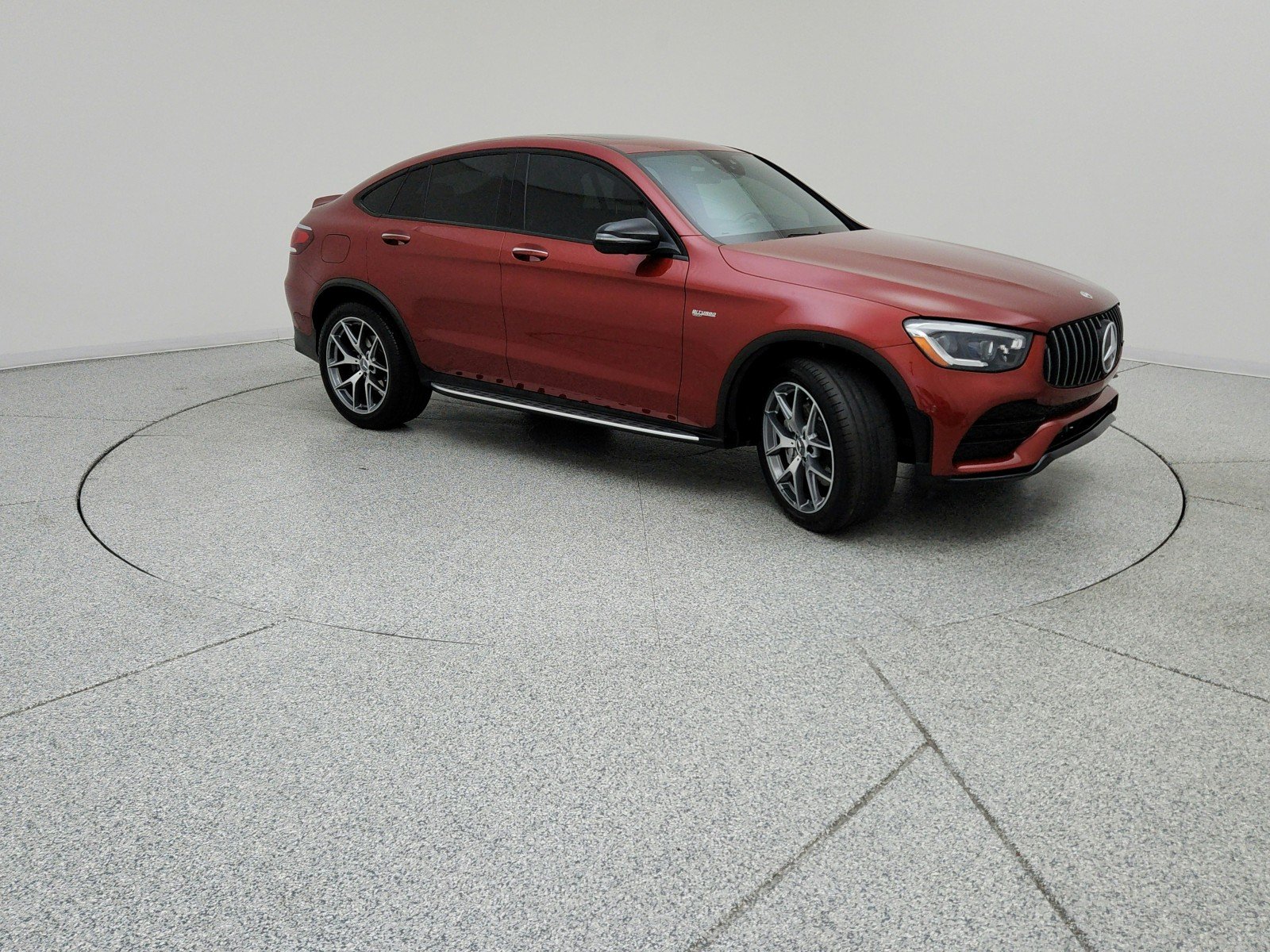 Certified Used 2021 designo Cardinal Red Metallic Mercedes-Benz AMG® GLC 43 image 4