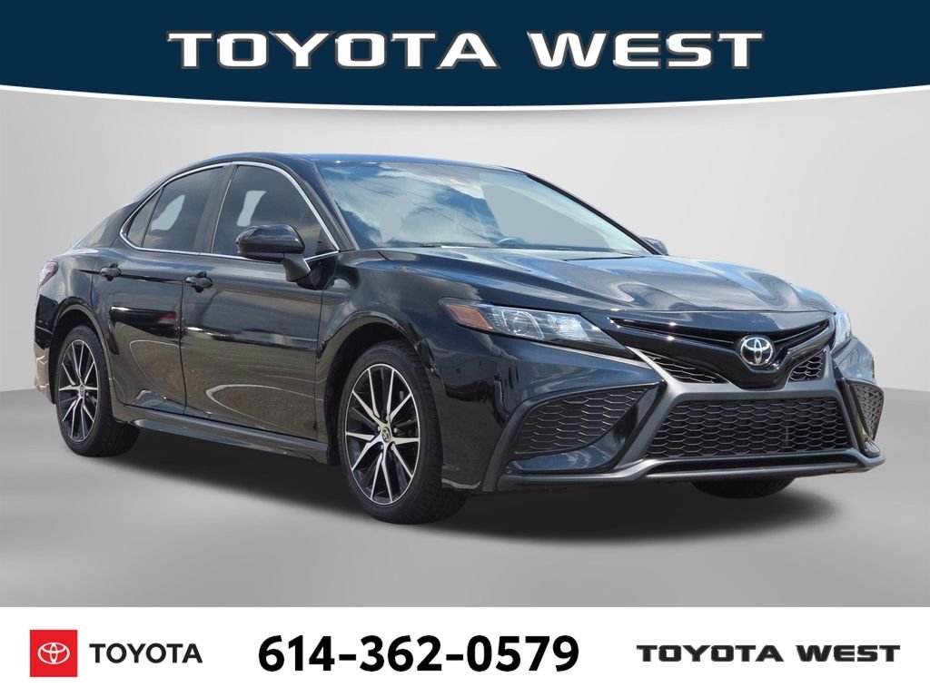 Used 2021 Black Toyota SE image 4