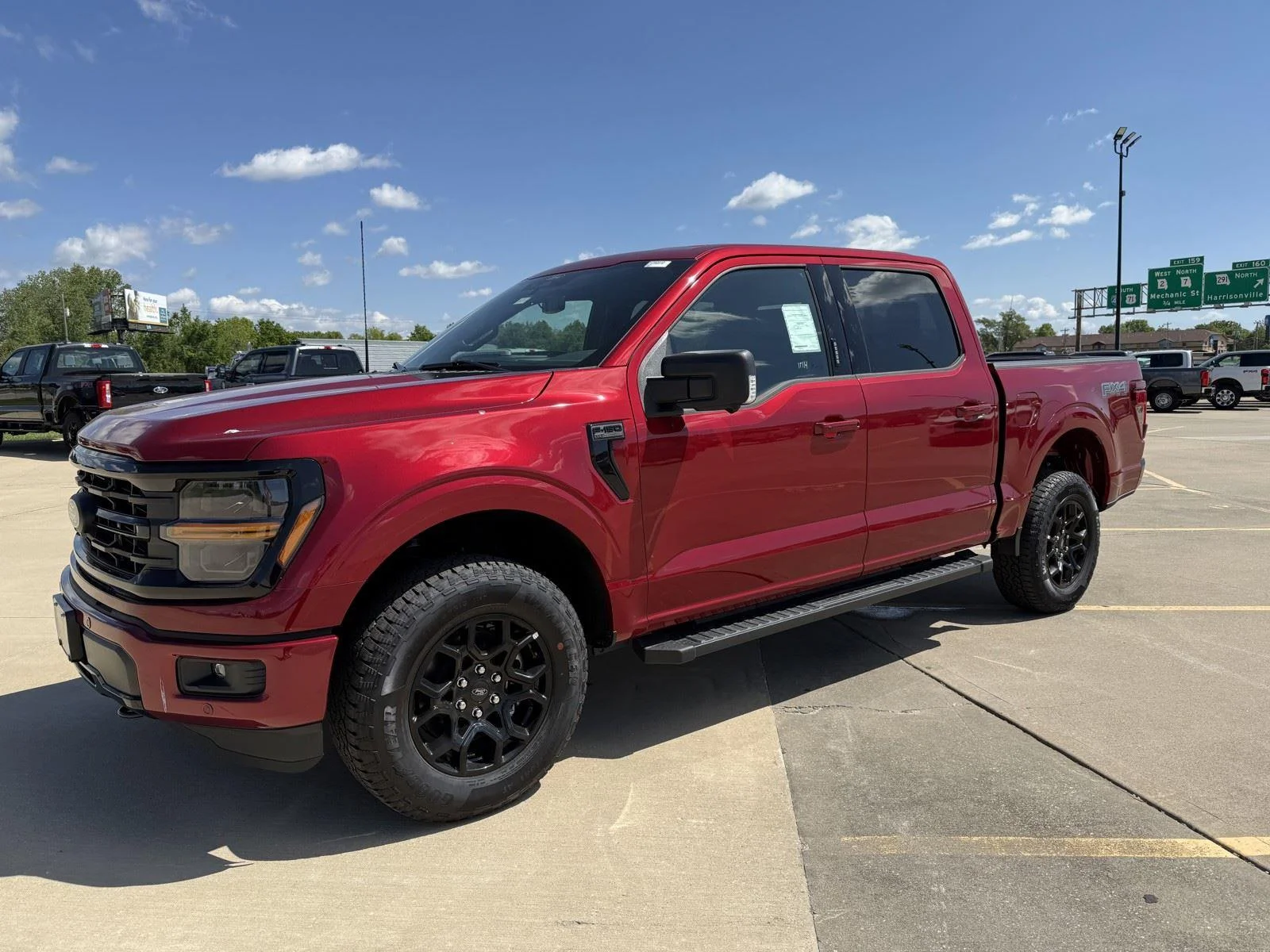 New 2026 Ruby Red Metallic Tinted Clearcoat Ford XLT image 4
