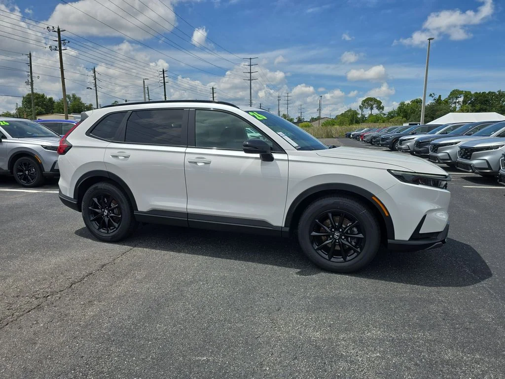 New 2026 Platinum White Pearl Honda Sport-L image 1
