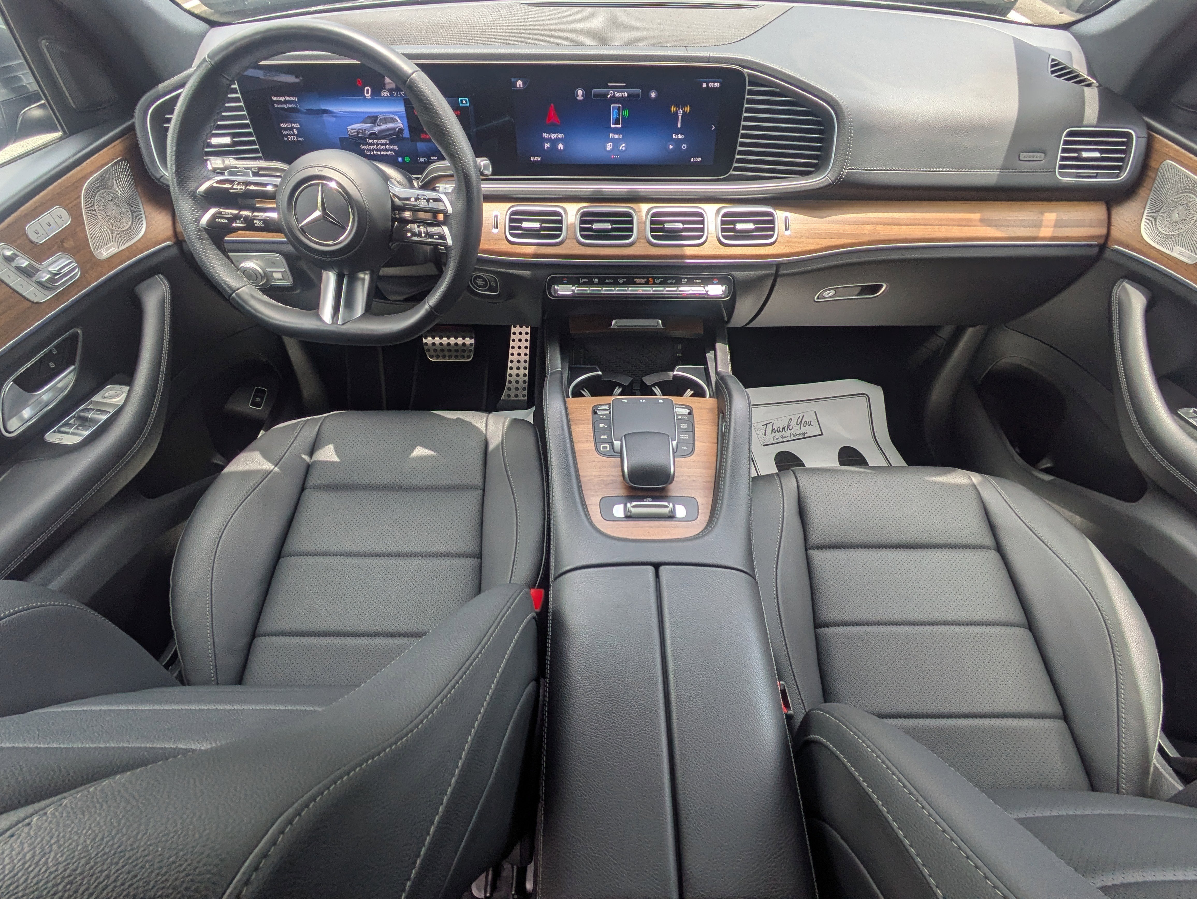 Certified Used 2025 Selenite Grey Metallic Mercedes-Benz GLS 450 image 15