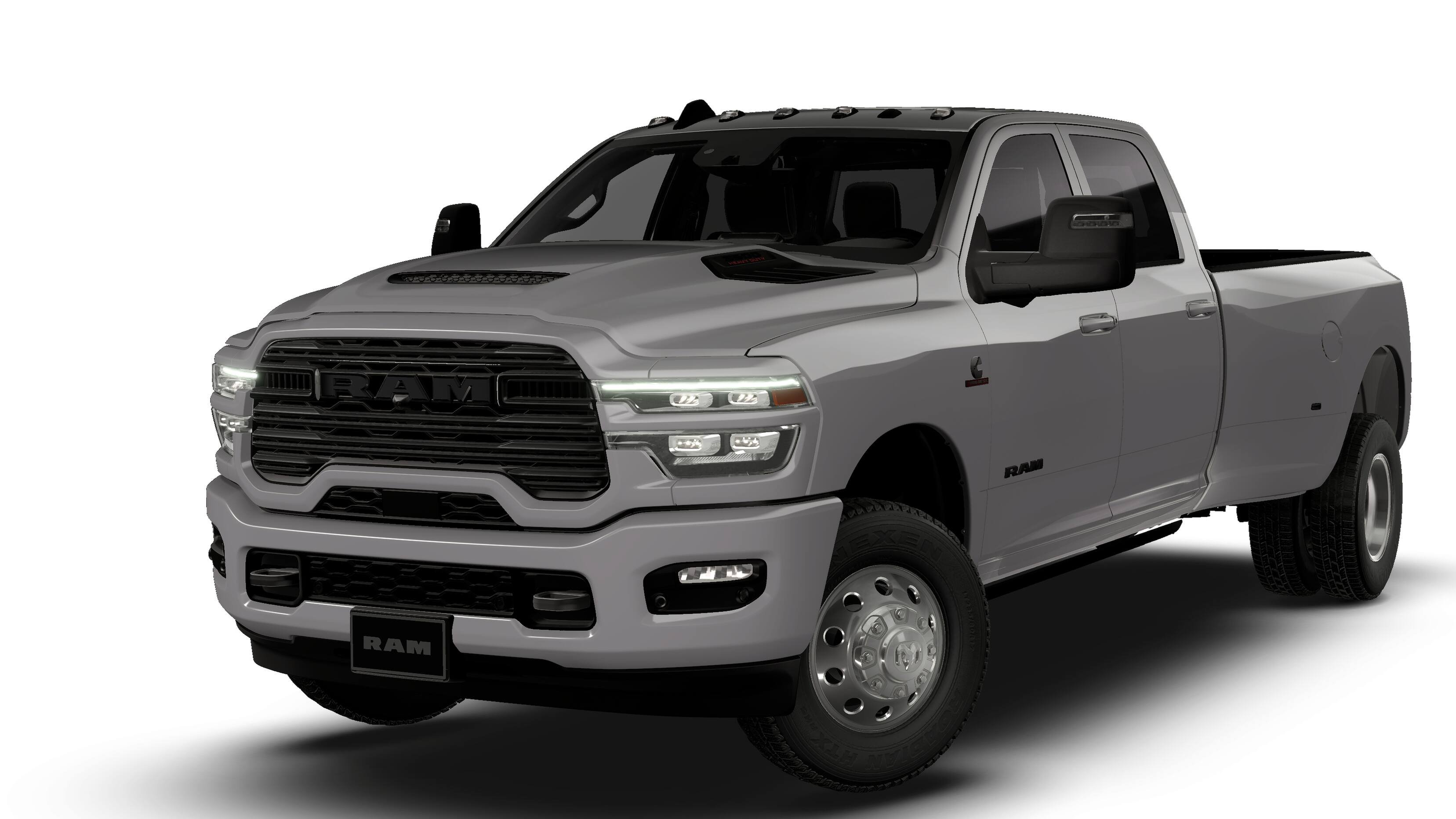 New 2026 Ceramic Gray Clear-Coat Exterior Paint RAM Laramie image 13