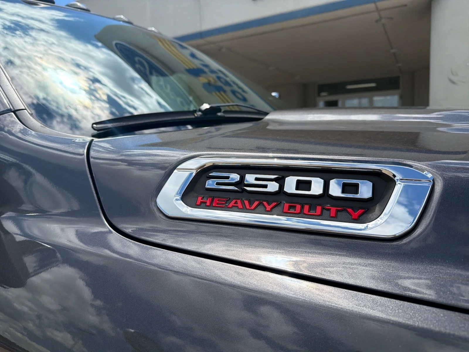 Used 2019 Granite Crystal Clearcoat Metallic Ram Limited image 3