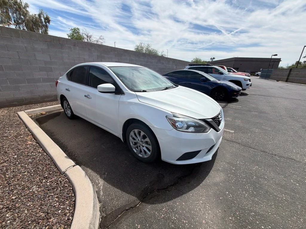 Used 2019 White Nissan SV image 3