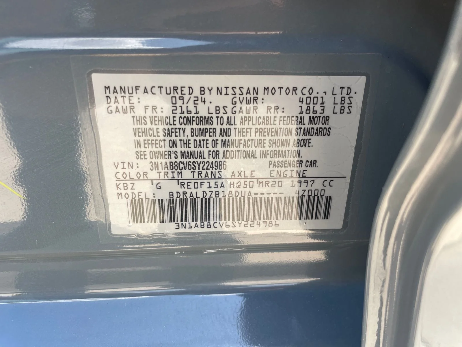 Used 2025 Gray Nissan SV image 30