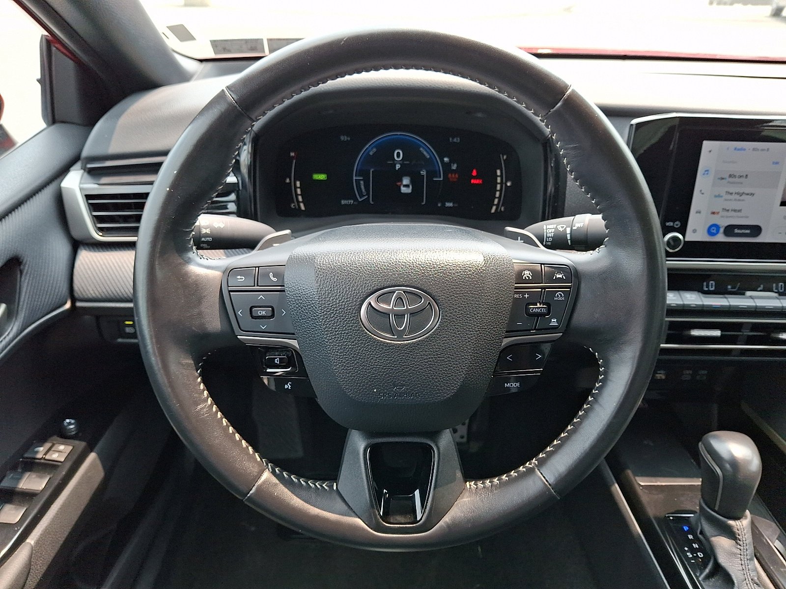 Used 2025 Supersonic Red Toyota SE image 20