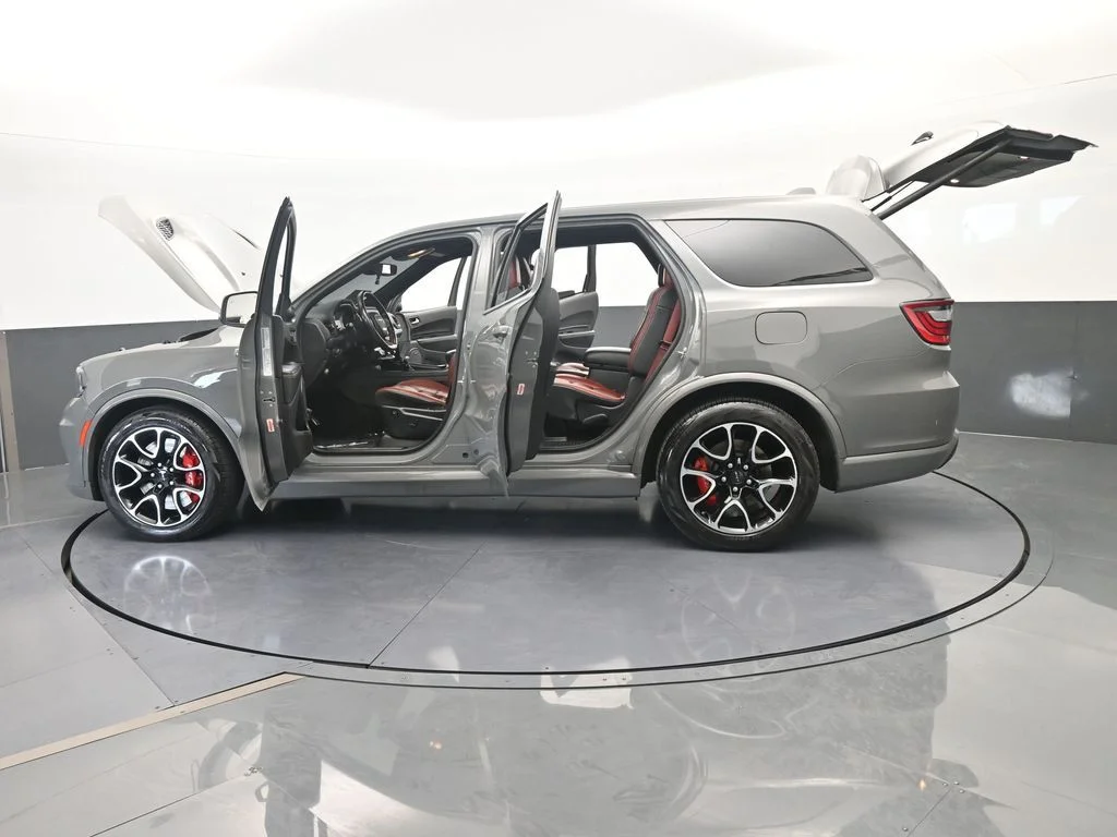 Used 2021 Destroyer Gray Clearcoat Dodge SRT Hellcat image 78