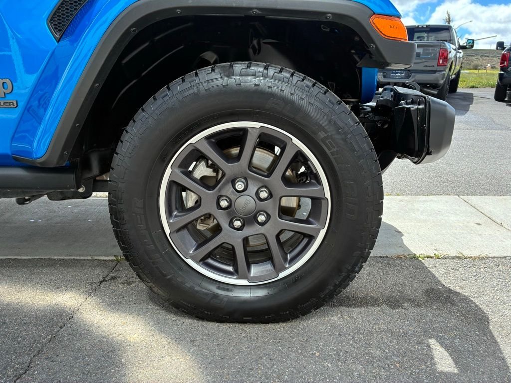 Used 2021 Blue Jeep Unlimited Sport S image 40