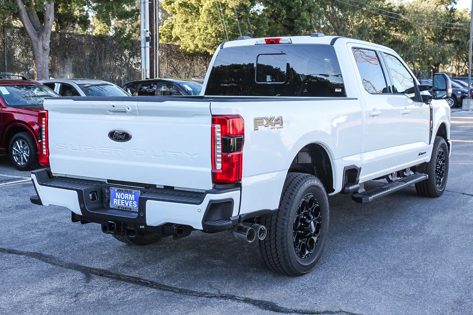 New 2026 Star White Metallic Tri-Coat Ford F-350® Lariat® image 8