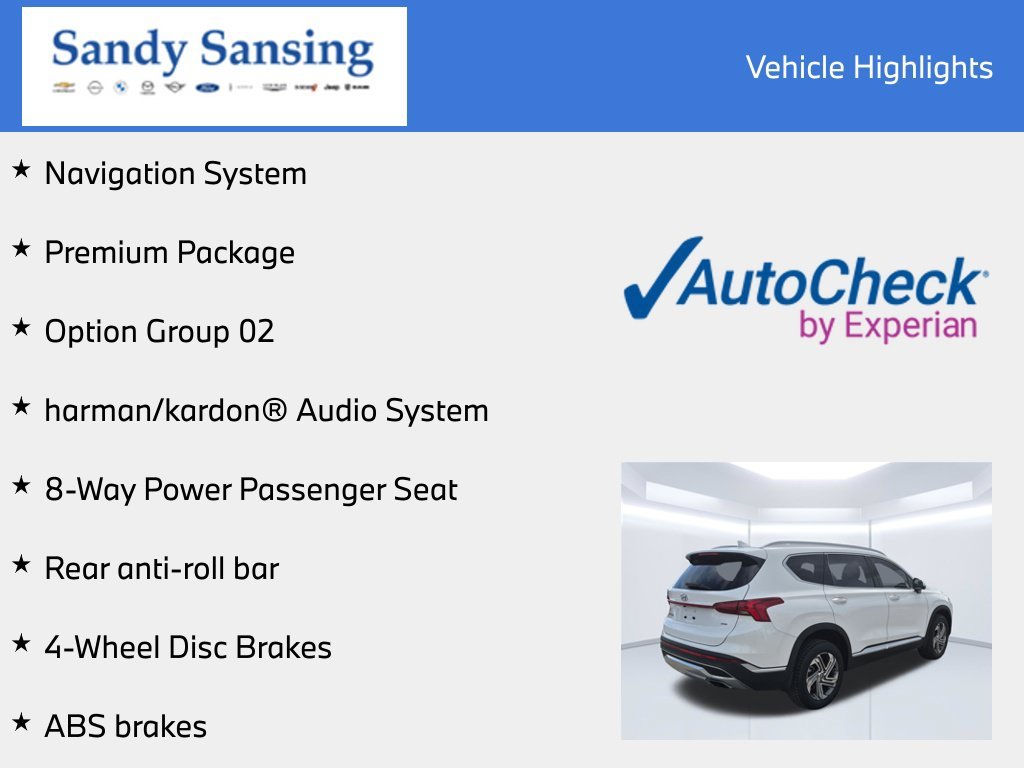 Used 2023 White Pearl Hyundai SEL image 7
