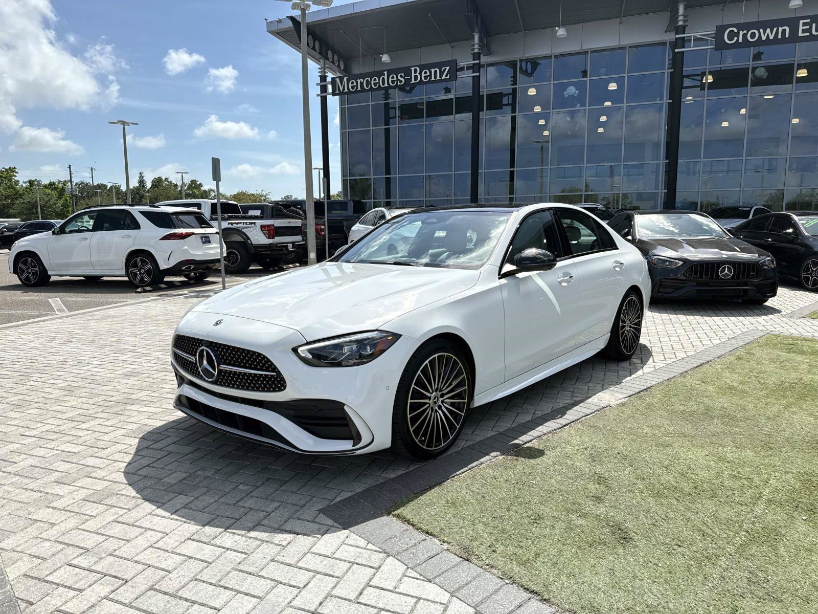 New 2026 Polar White Mercedes-Benz C 300 Sedan image 2