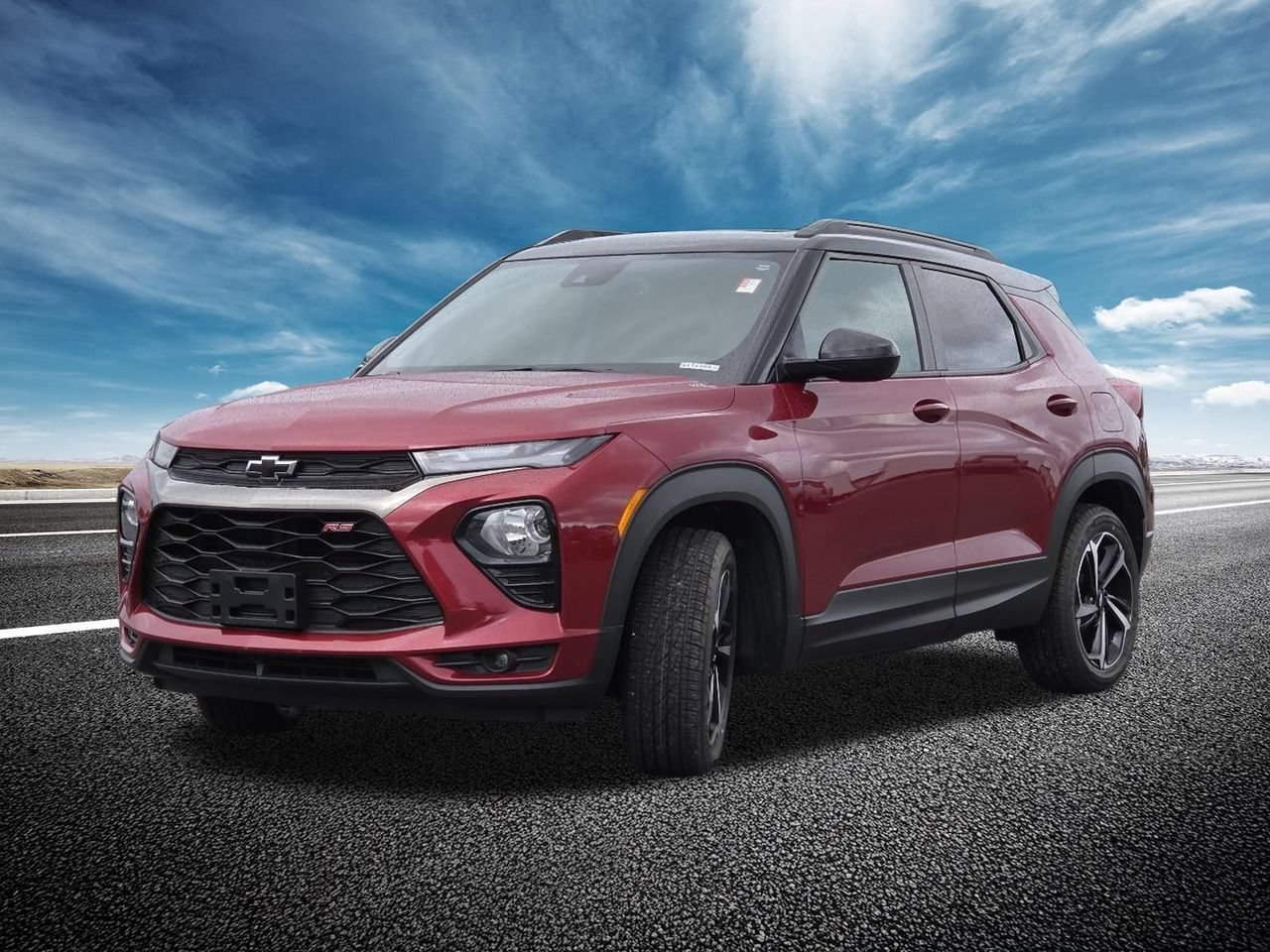 Used 2021 SCARLET RED METALLIC Chevrolet RS image 17