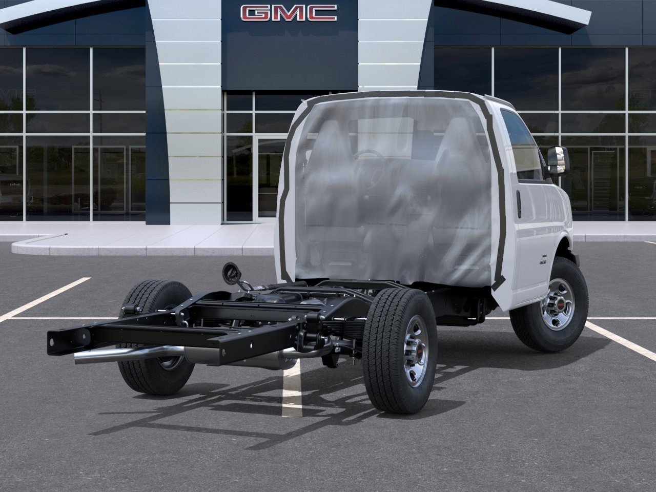 New 2025 Summit White GMC 1WT image 4
