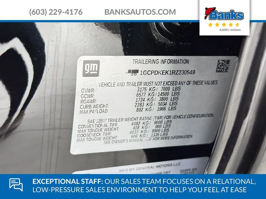 Certified Used 2024 Black Chevrolet LT (2FL) image 10