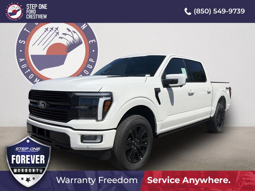New 2026 Star White Metallic Tri-Coat Ford Platinum® image 1