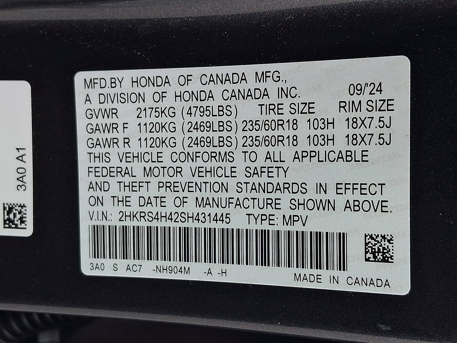 2025 Honda CR-V EX - Photo 27