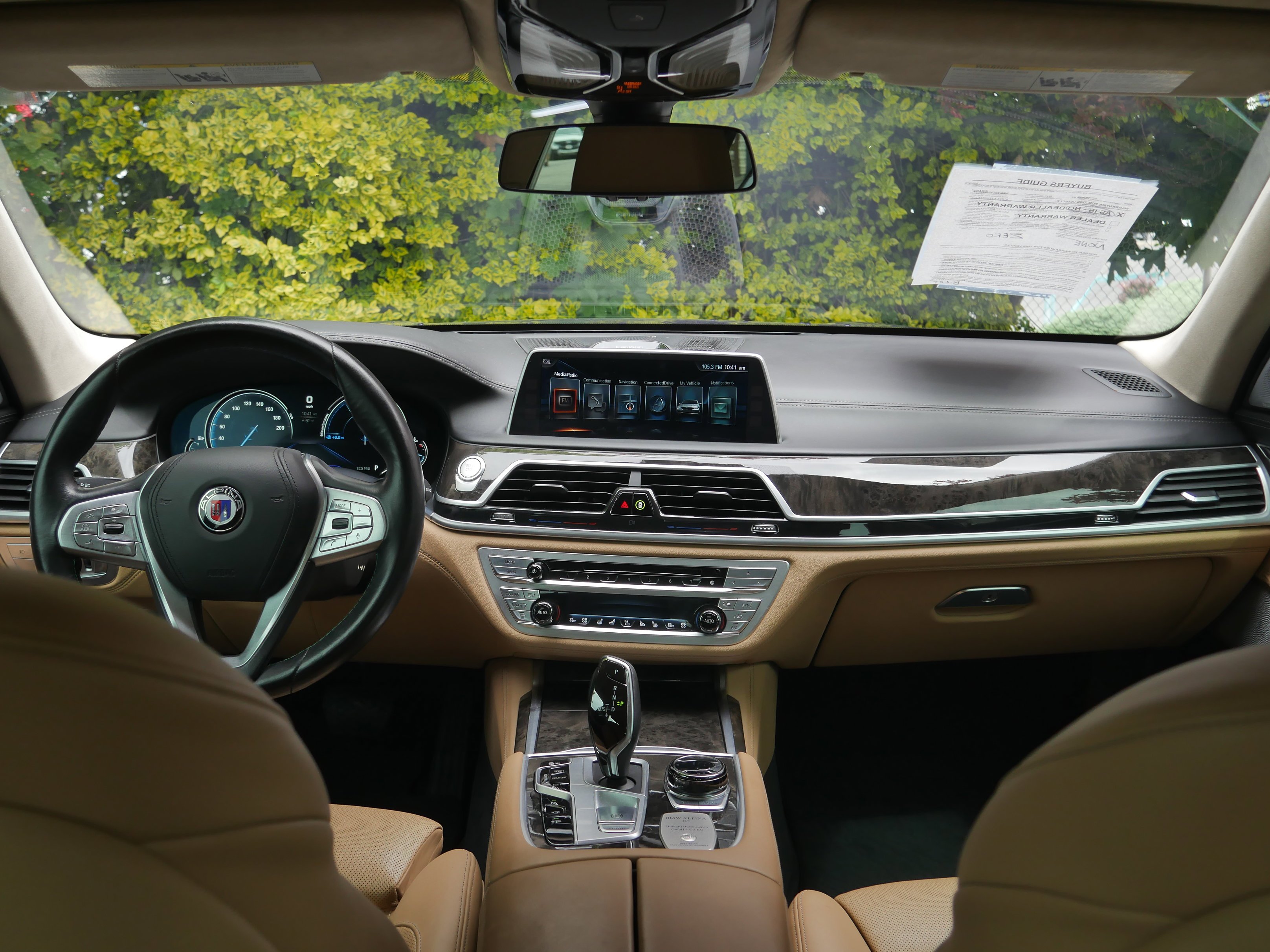Used 2017 ALPINA Blue Metallic BMW ALPINA B7 xDrive image 10