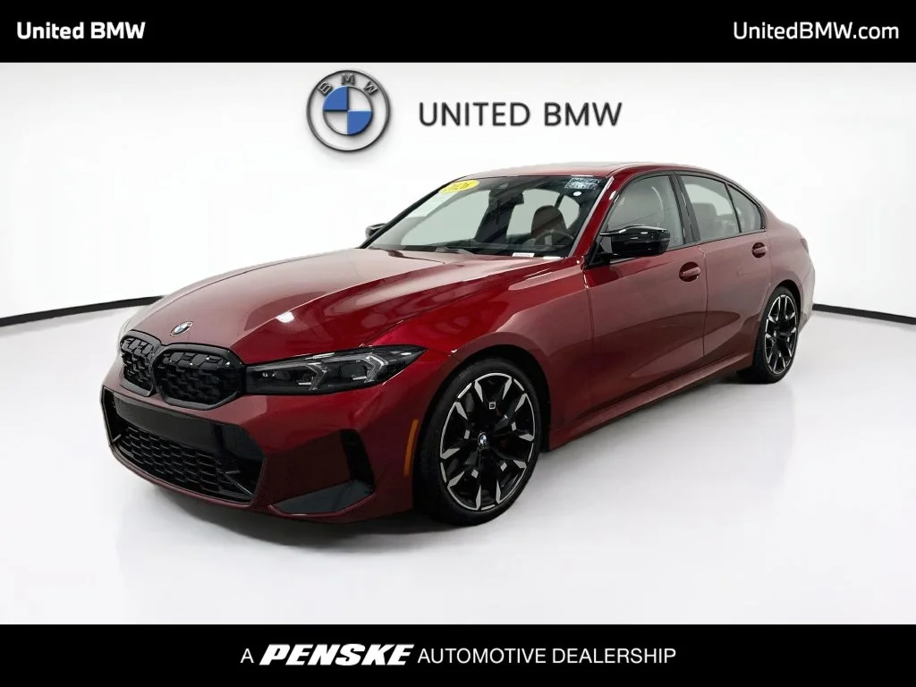 Certified Used 2026 Vegas Red Metallic BMW M340i image 1