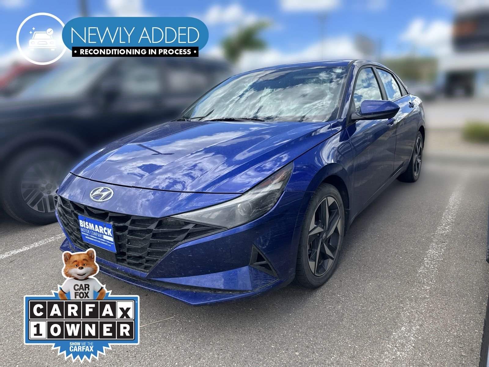 Used 2023 Blue Hyundai SEL image 1