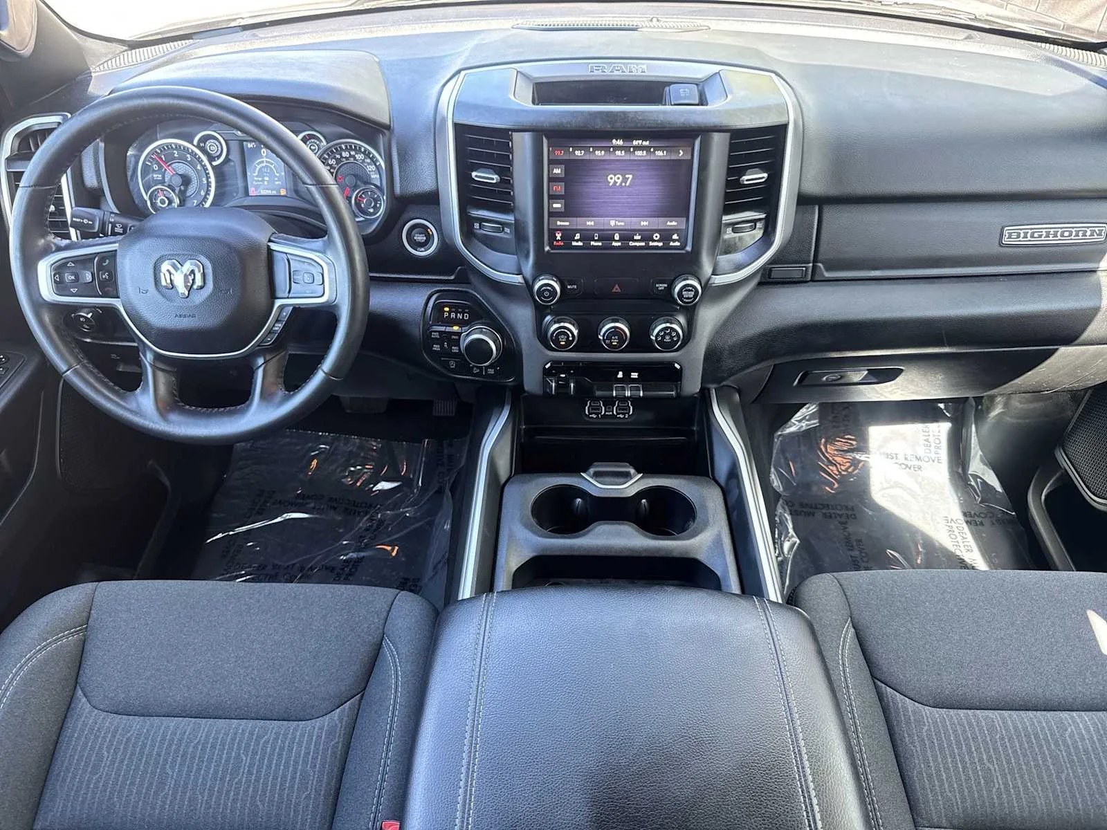Used 2021 Billet Silver Metallic Clearcoat Ram Big Horn image 13