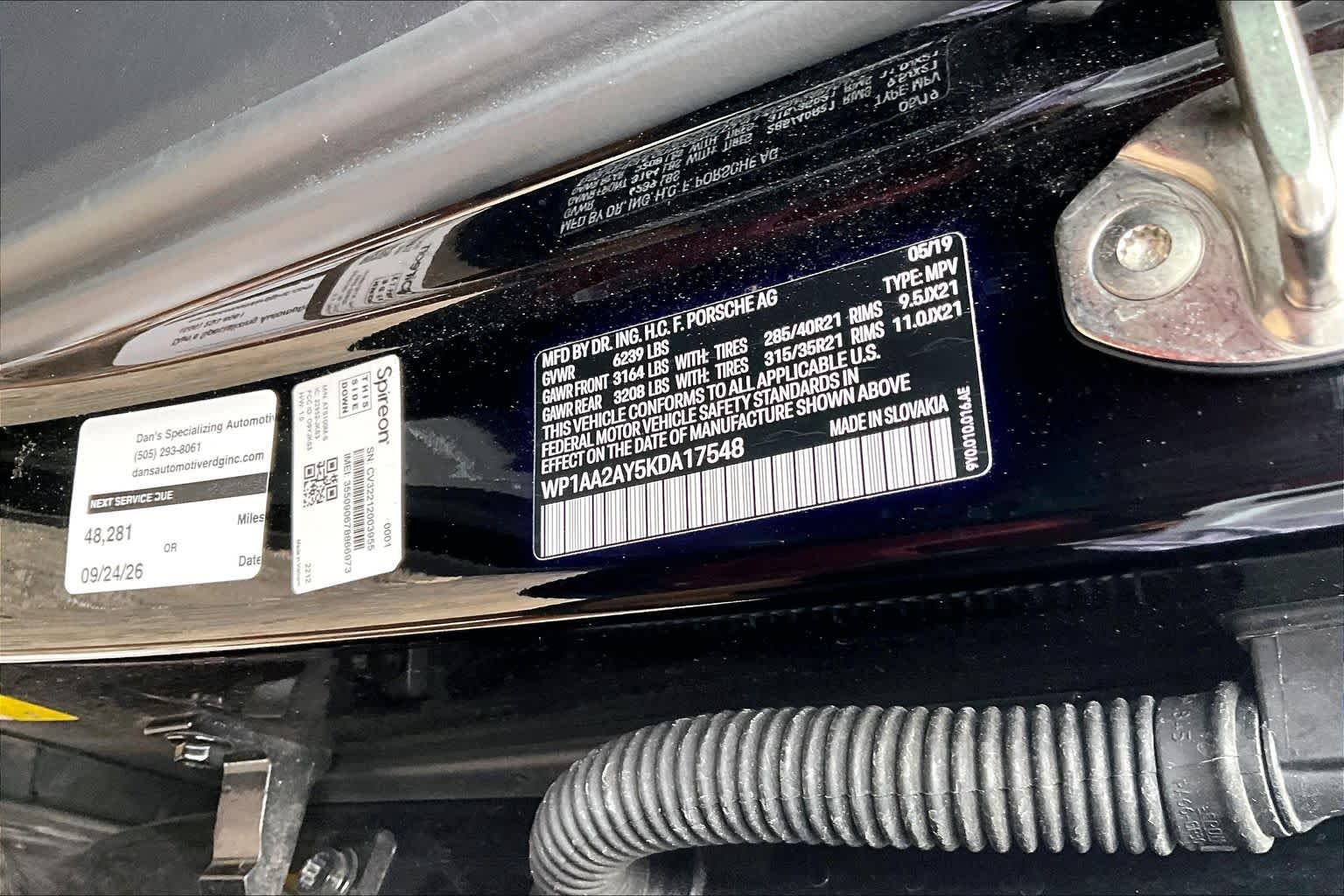 Used 2019 Black Porsche  image 31