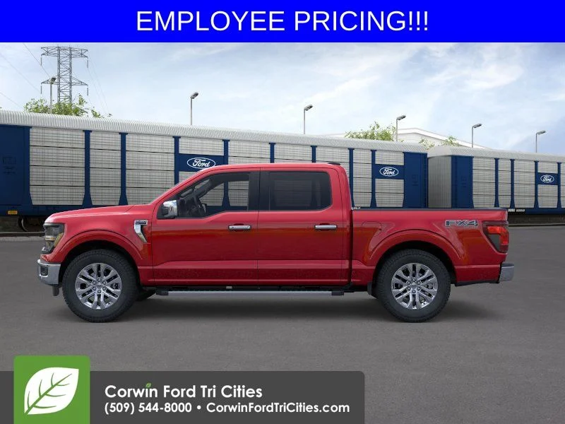 New 2026 Ruby Red Metallic Tinted Clearcoat Ford XLT image 4