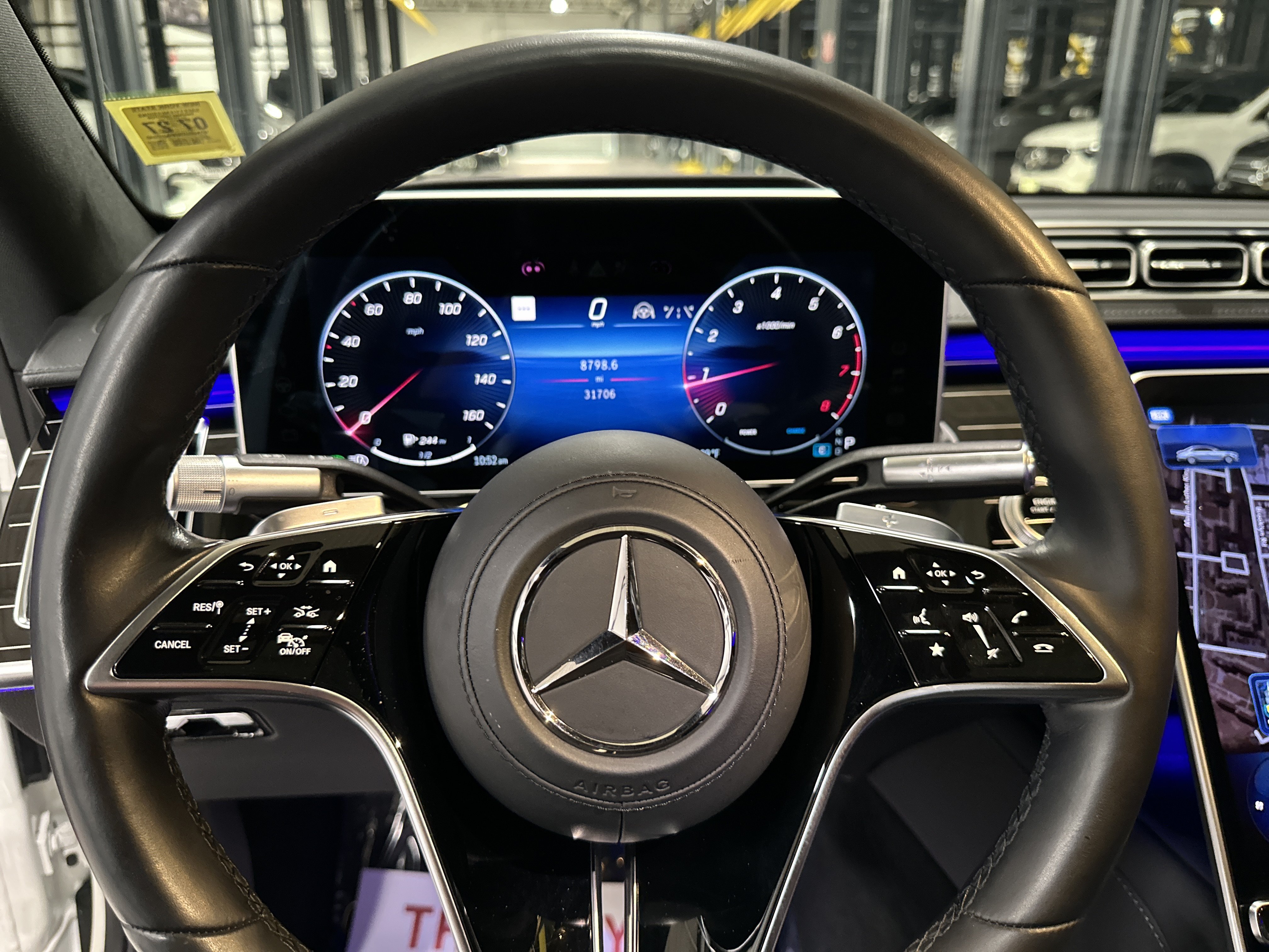 Certified Used 2023 MANUFAKTUR Diamond White Mercedes-Benz S 580 image 22