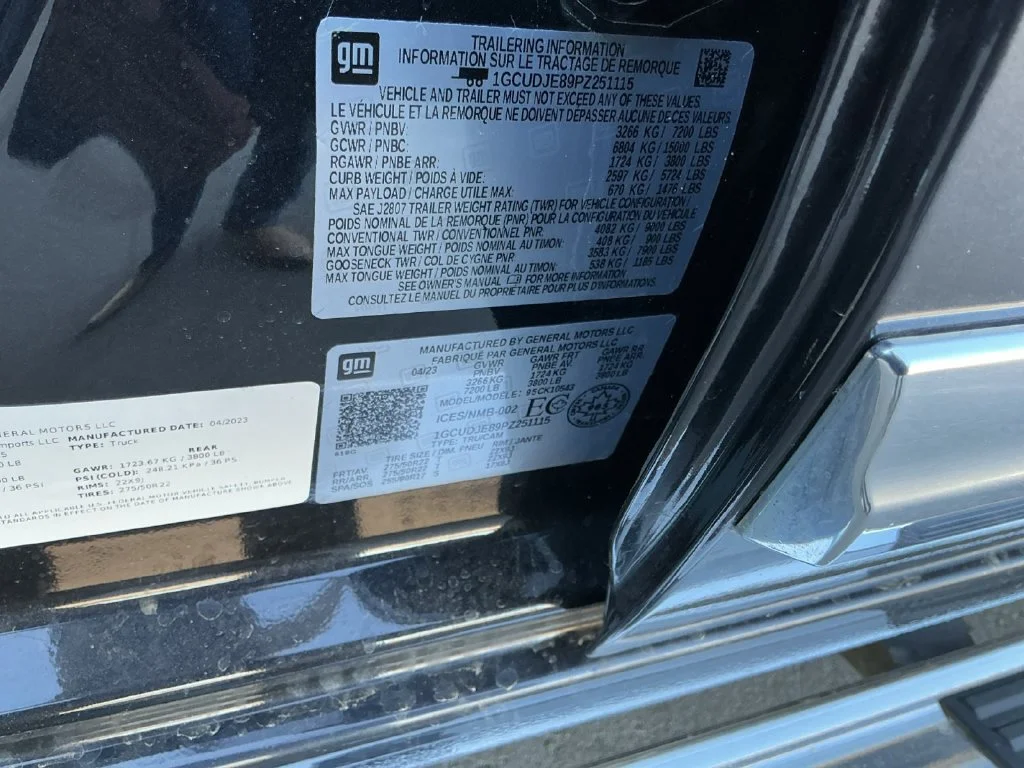 Used 2023 Dark Ash Metallic Chevrolet High Country image 31