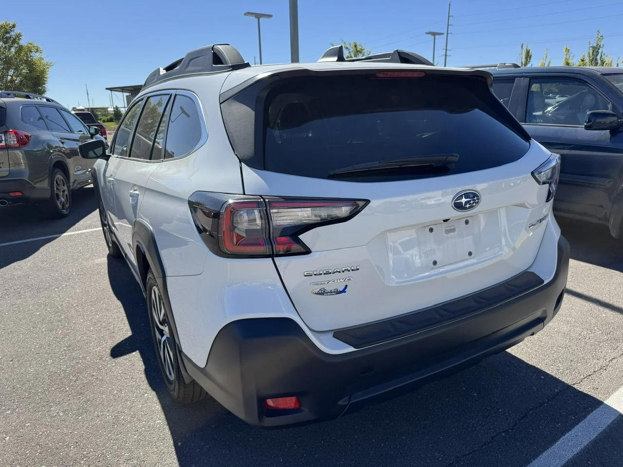 Certified Used 2024 Crystal White Pearl Subaru Premium image 4